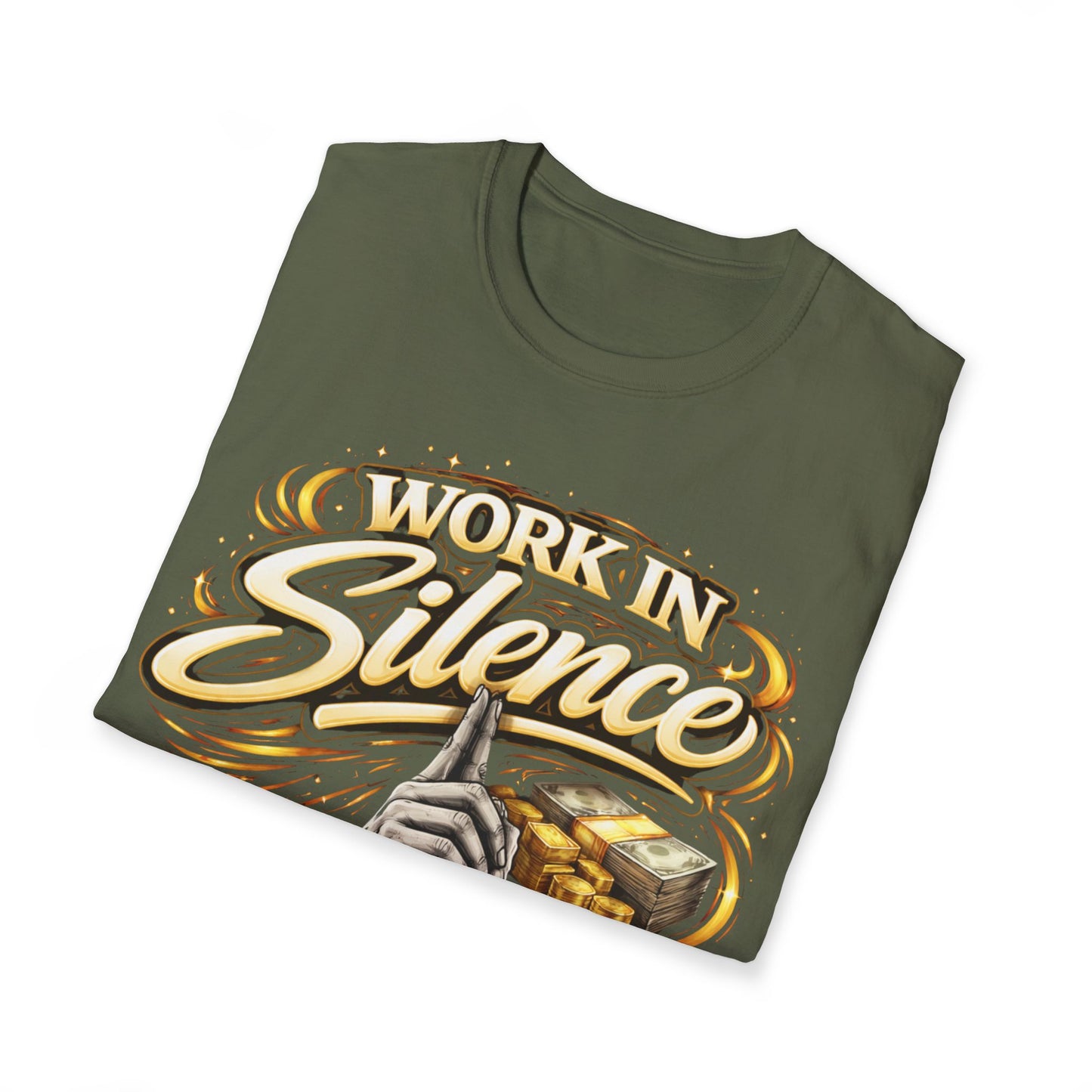 "Camiseta Work in silence 🔥"