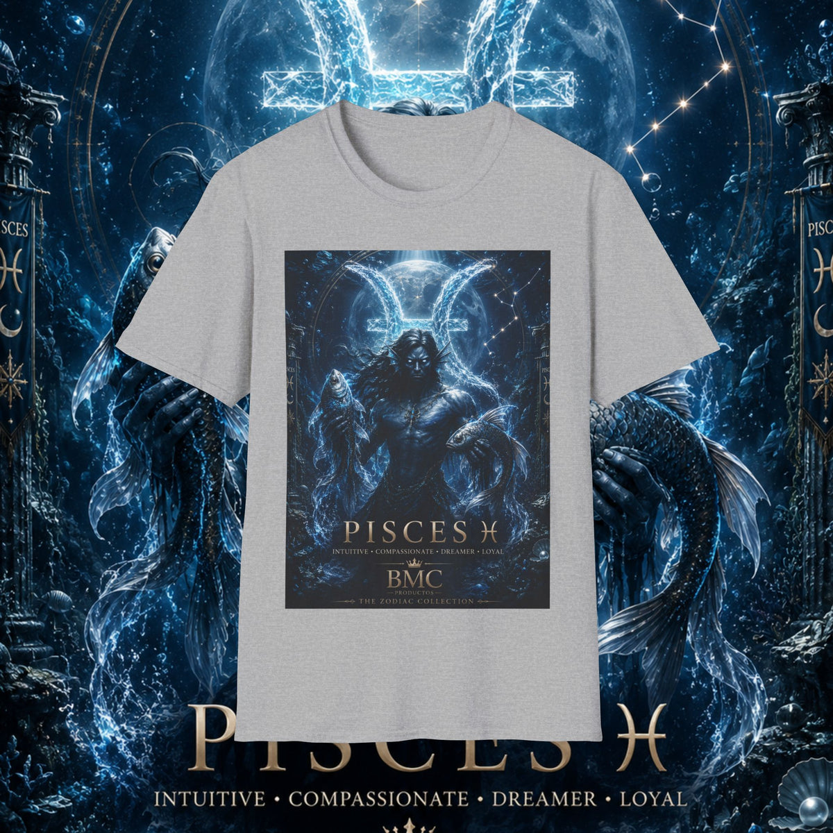 "Camiseta Piscis — El Guardián de las Profundidades"