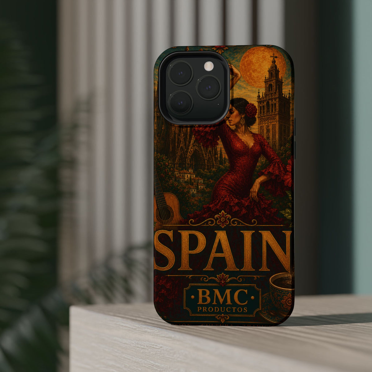 "Reinforced Magnetic Case Spain: Passion, Art, and Flavors That Make You Fall in Love 🎨💃🍷" 
