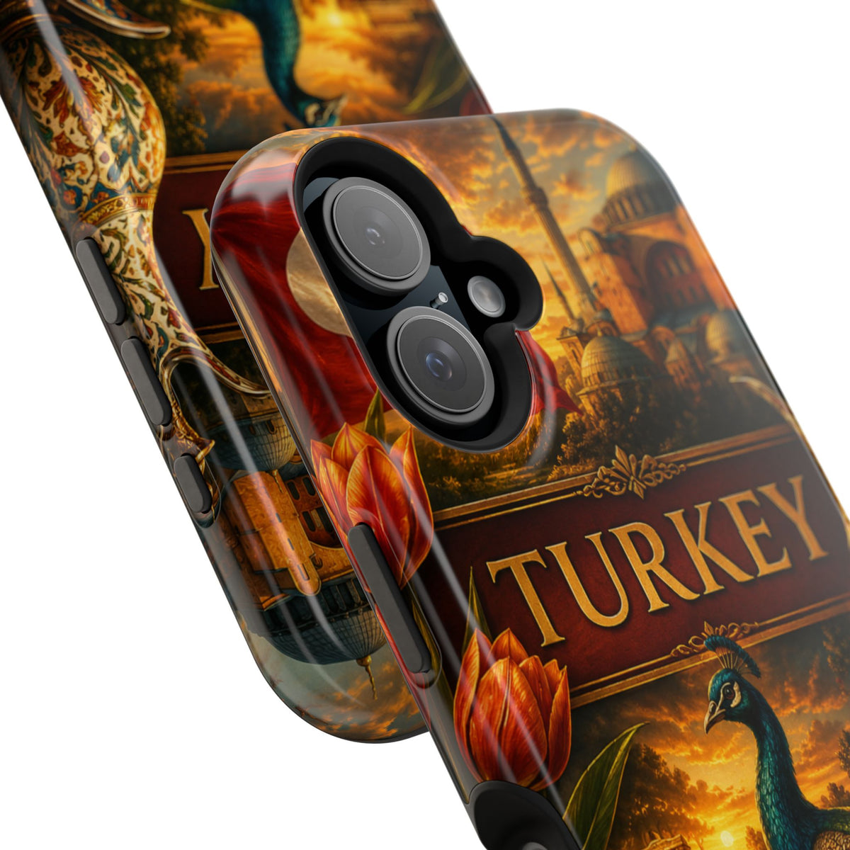 "Reinforced Magnetic Case Turkey✨ – Where East meets West"