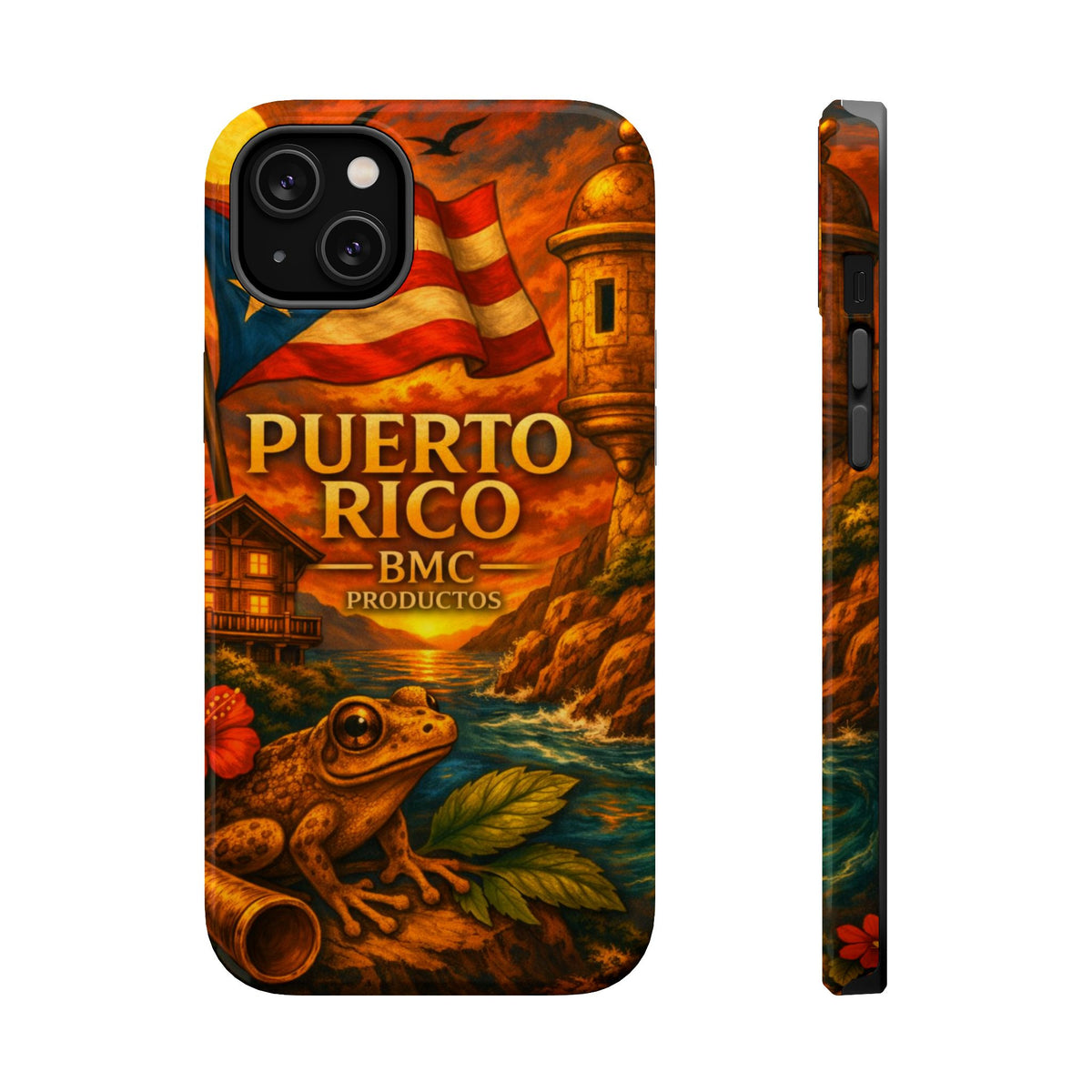 "Reinforced Magnetic Case Puerto Rico – Caribbean rhythm, soul, and color"