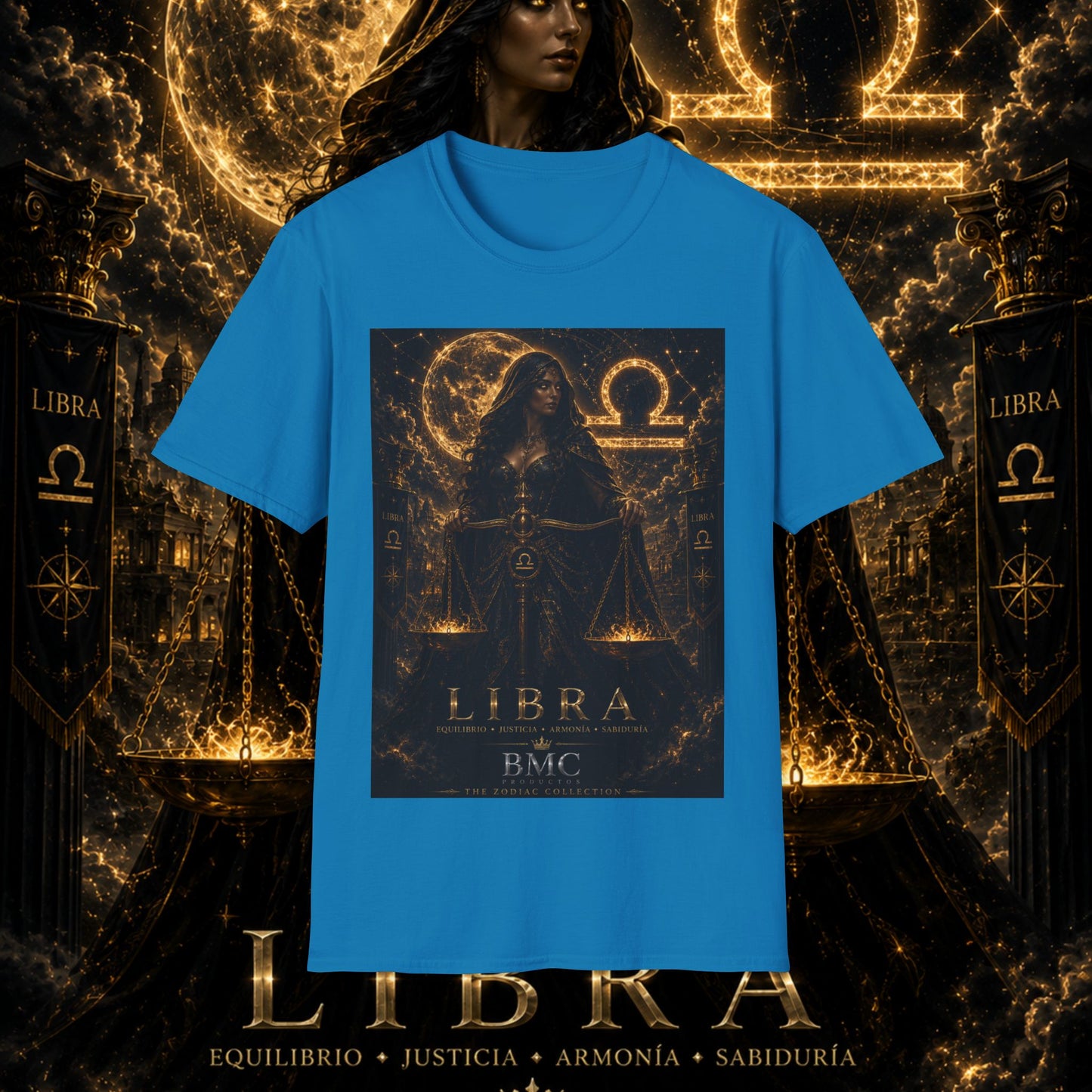 "Camiseta LIBRA – La Guardiana del Equilibrio"