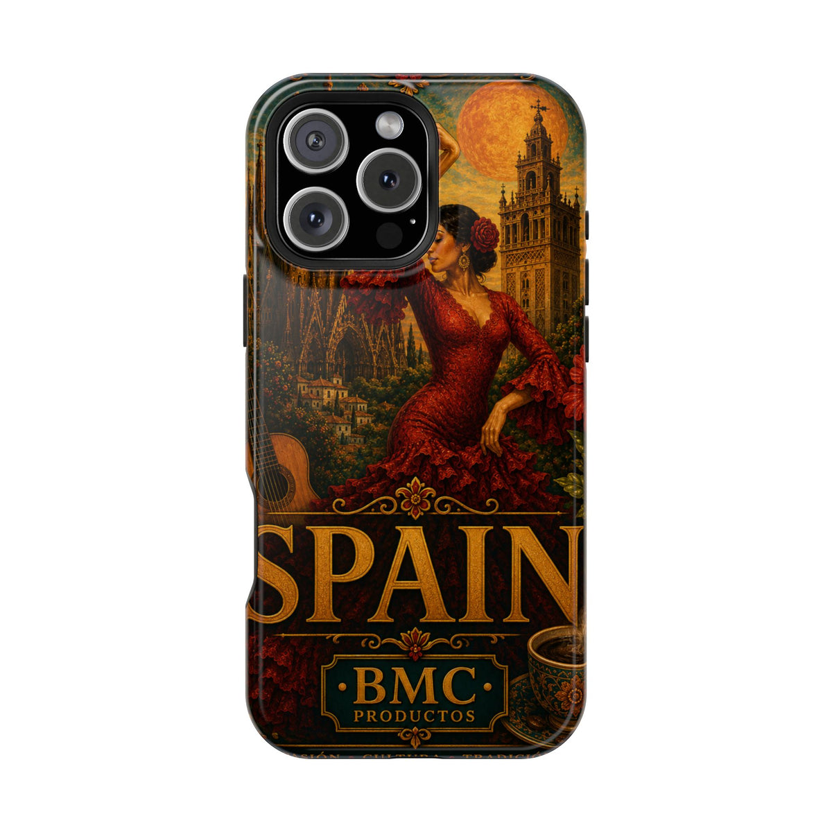 "Reinforced Magnetic Case Spain: Passion, Art, and Flavors That Make You Fall in Love 🎨💃🍷" 