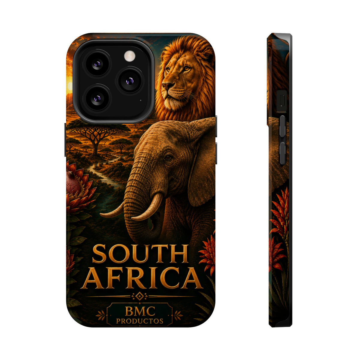 "Reinforced Magnetic Case South Africa 🌍 – A world of adventure and diversity"