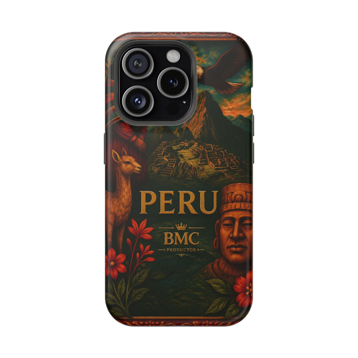 "Peru: Mysticism, History, and Eternal Wonders Reinforced Magnetic Case 🏔️🦙🛕"