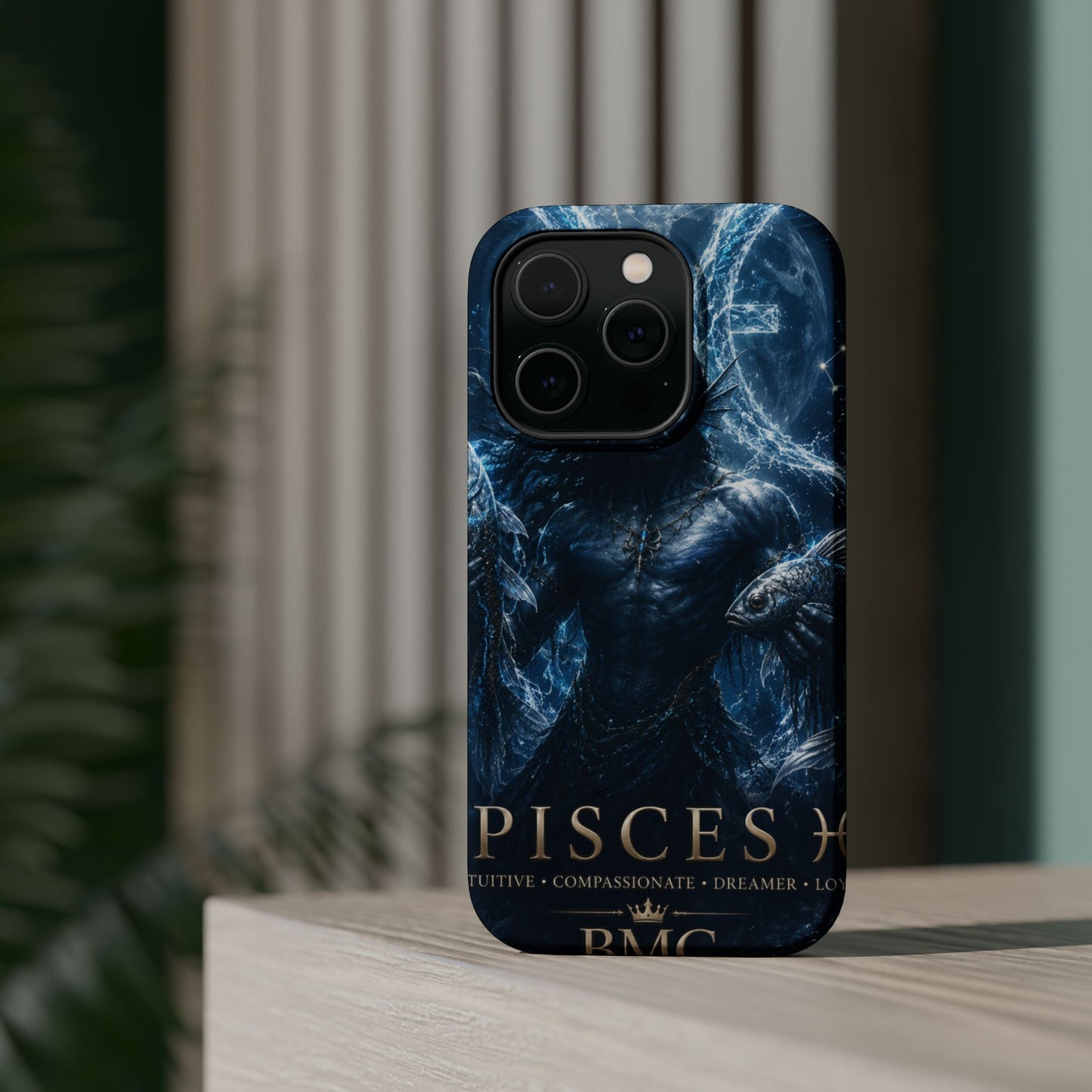 "Funda Magnética Reforzada Piscis — El Guardián de las Profundidades"