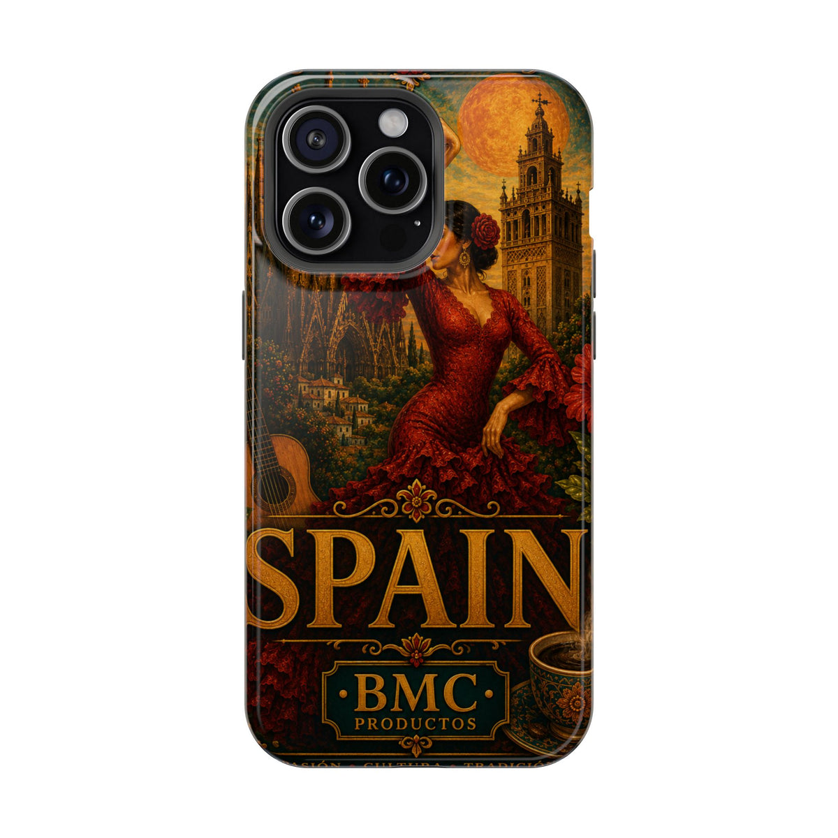 "Reinforced Magnetic Case Spain: Passion, Art, and Flavors That Make You Fall in Love 🎨💃🍷" 