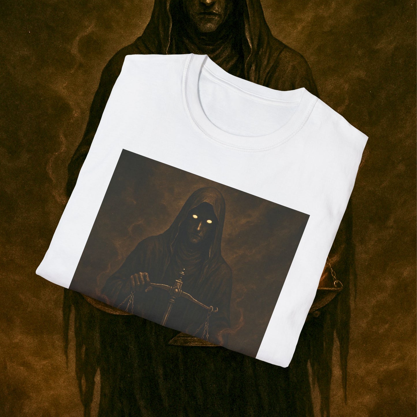 "Camiseta LIBRA – El Guardián del Equilibrio"