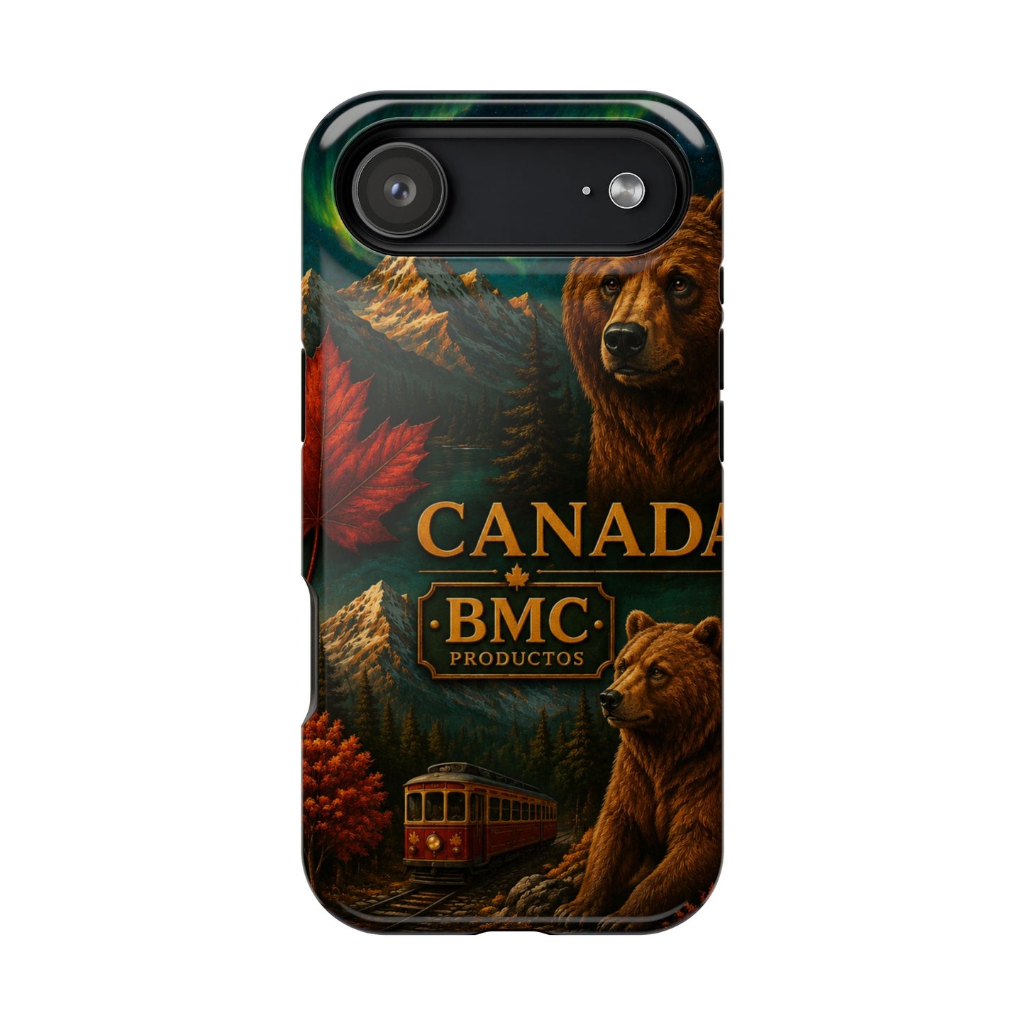 "Funda Magnética Reforzada Magnética Reforzada Canadá: Naturaleza Majestuosa y Espíritu Libre 🍁🏞️🦌"