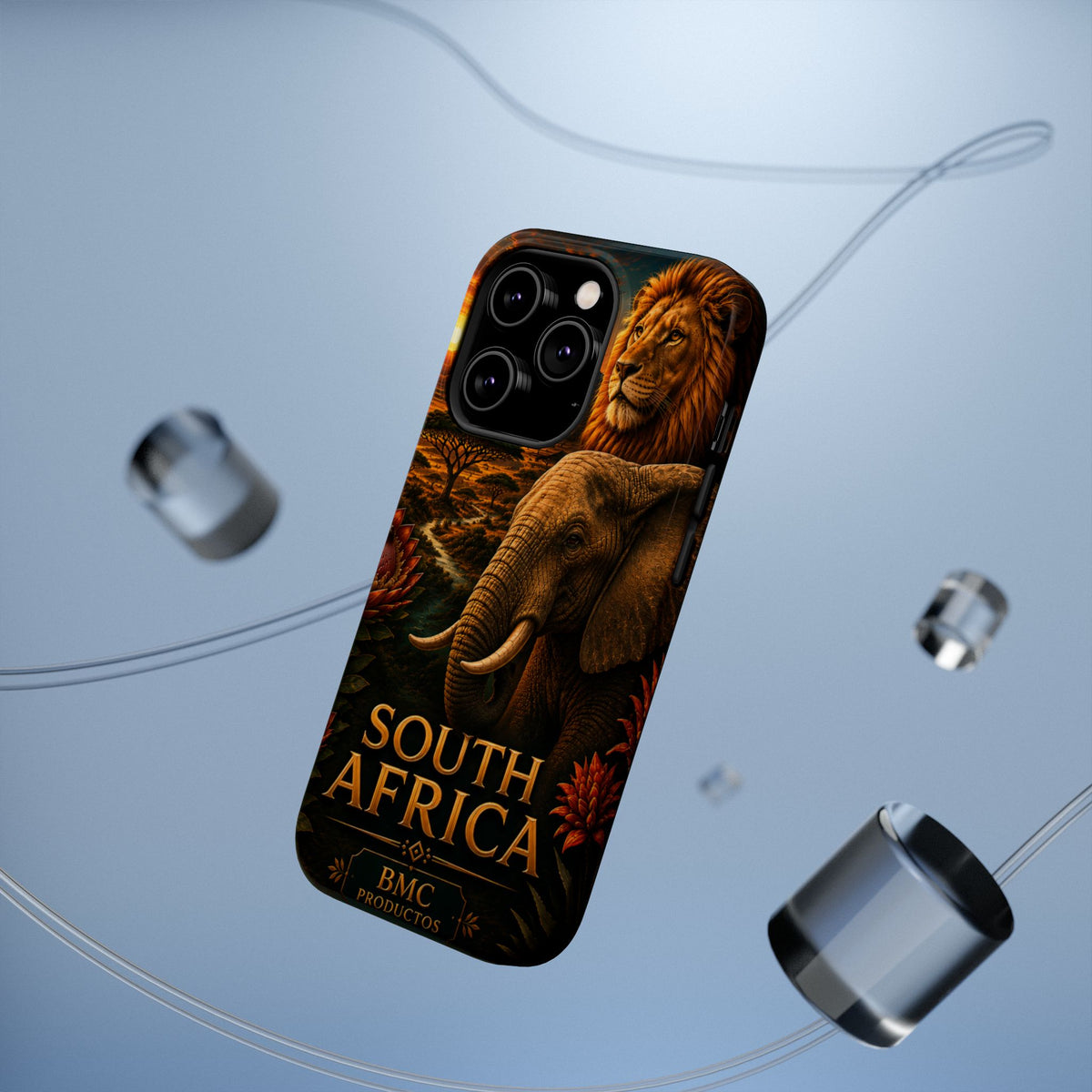 "Reinforced Magnetic Case South Africa 🌍 – A world of adventure and diversity"