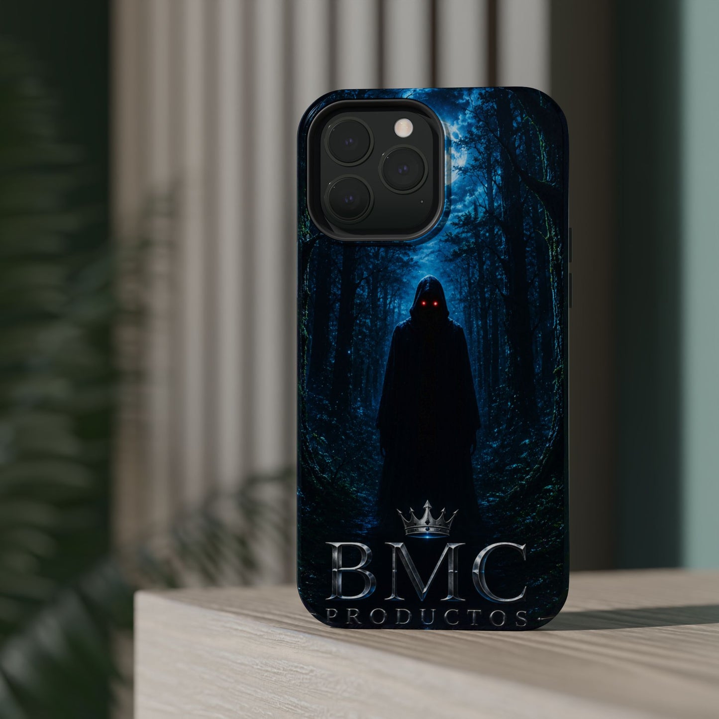 "Funda Magnética Reforzada🖤 El Vigía del Bosque Oscuro"
