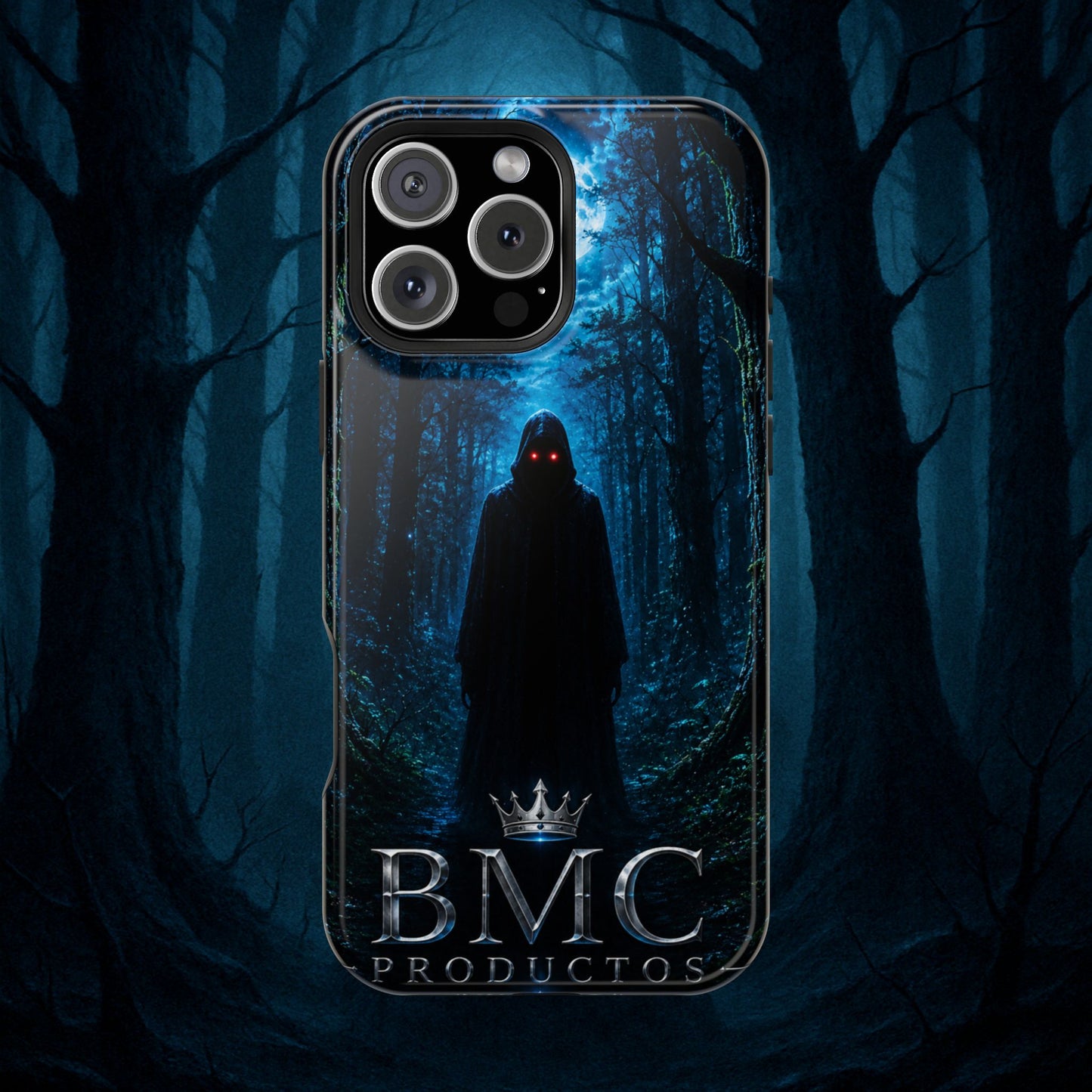 "Funda Magnética Reforzada🖤 El Vigía del Bosque Oscuro"