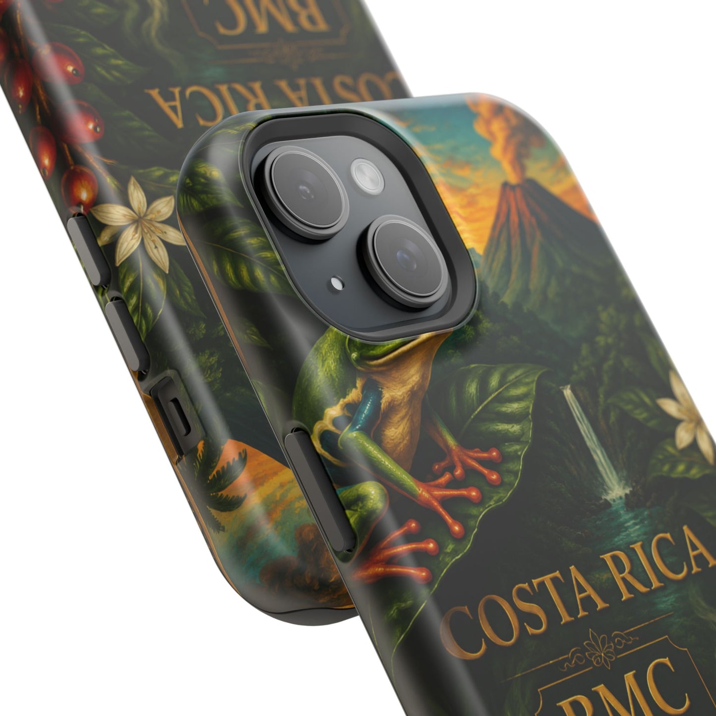 "Funda Magnética Reforzada Magnética Reforzada Costa Rica: Pura Vida entre Volcanes y Selvas 🌋🌴🦜"