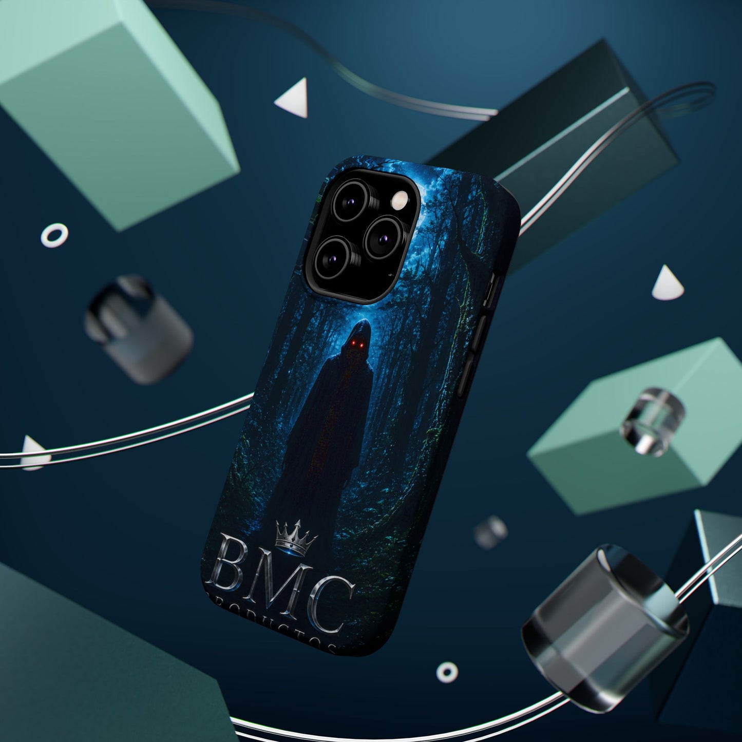 "Funda Magnética Reforzada🖤 El Vigía del Bosque Oscuro"