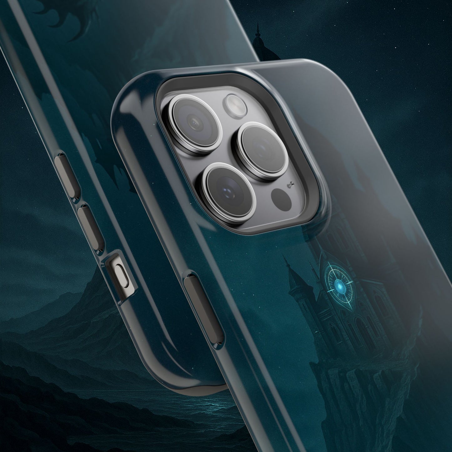 "Funda Magnética Reforzada 🏛️Fortaleza del Olvido"