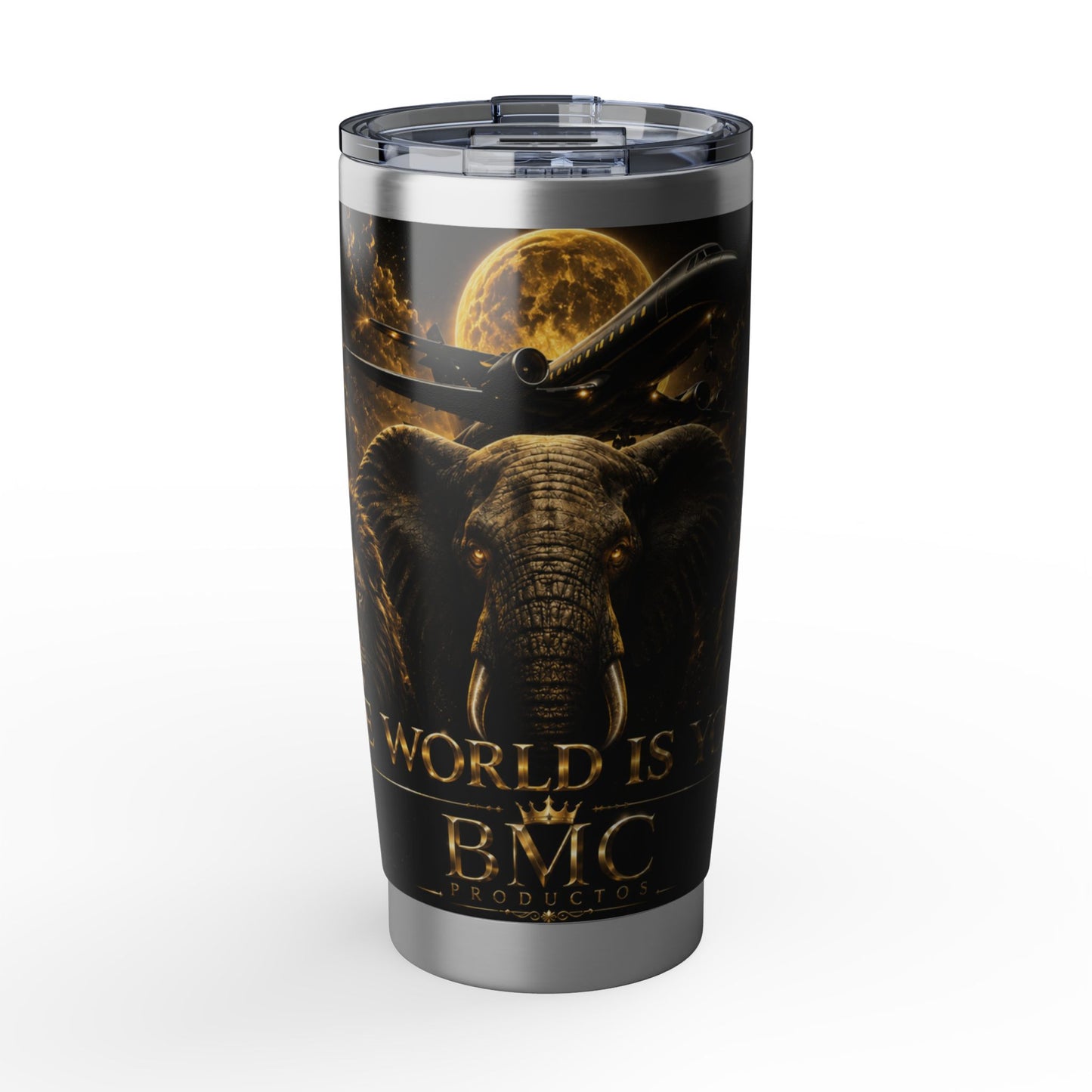 "Vaso Térmico Vagabond 20oz El mundo es tuyo"🌍✨