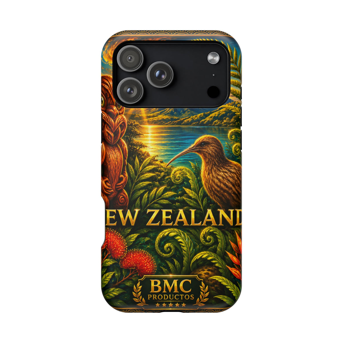 "New Zealand Reinforced Magnetic Case🏞️ – A paradise of nature and adventure"