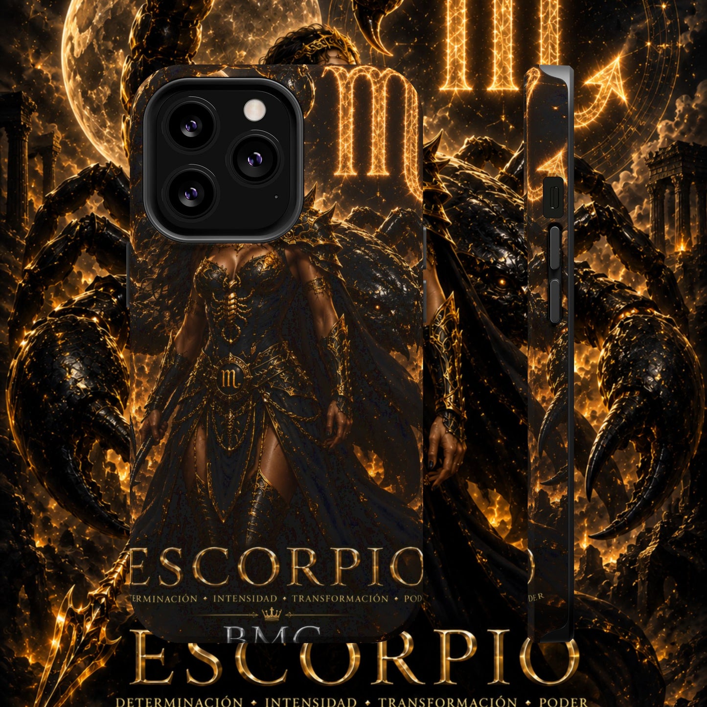 "Funda Magnética Reforzada ESCORPIO M –La Vigilante de las Sombras"