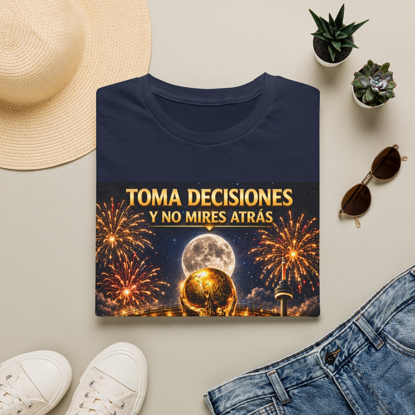"Camiseta Mundial 2026 noche"