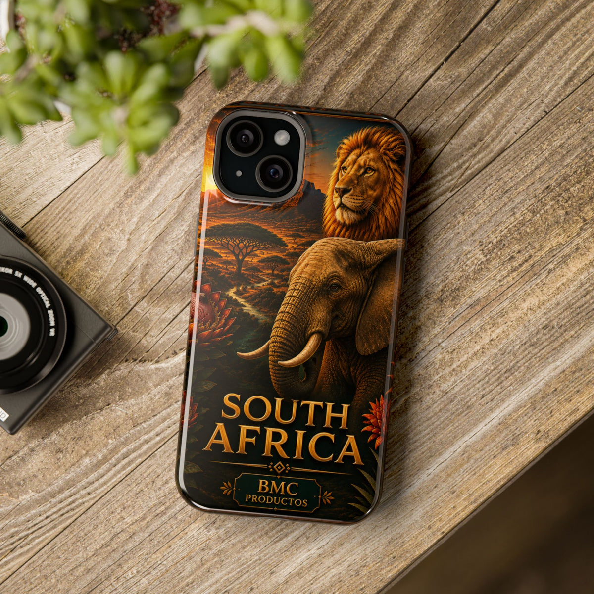 "Reinforced Magnetic Case South Africa 🌍 – A world of adventure and diversity"