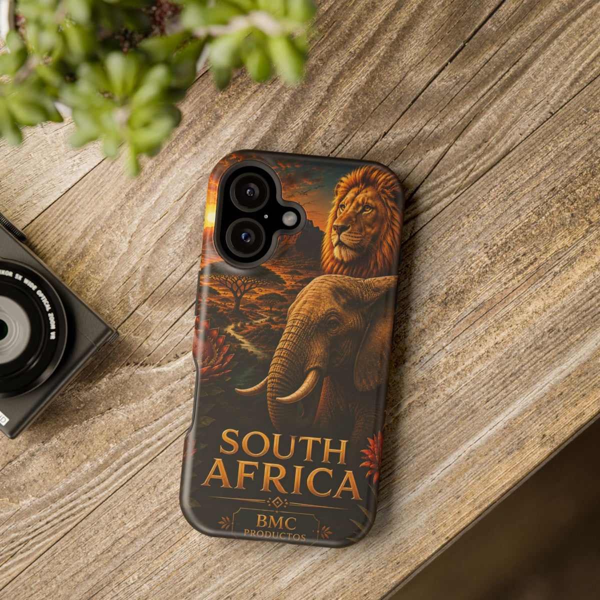 "Reinforced Magnetic Case South Africa 🌍 – A world of adventure and diversity"