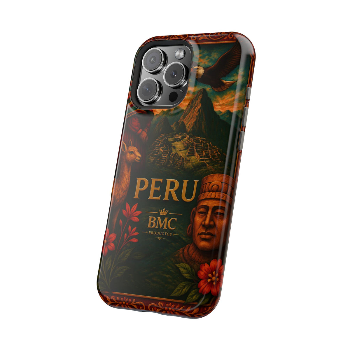 "Peru: Mysticism, History, and Eternal Wonders Reinforced Magnetic Case 🏔️🦙🛕"