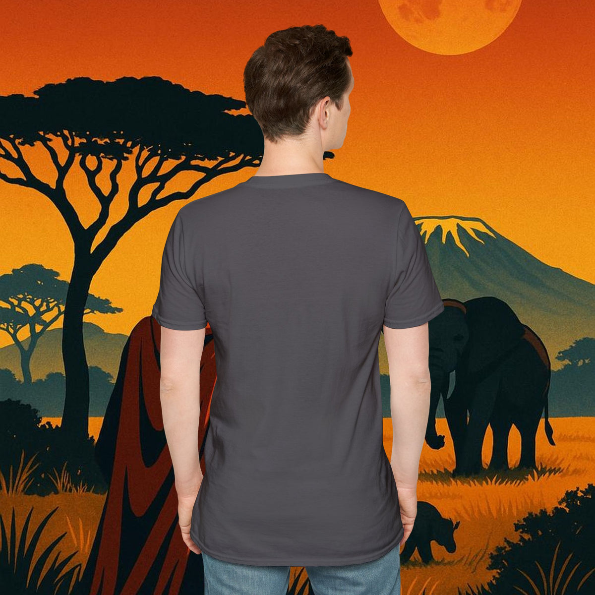 "Camiseta Kenia: Aventura Salvaje y Tierra de Horizontes Infinitos 🦁🌄🏕️"