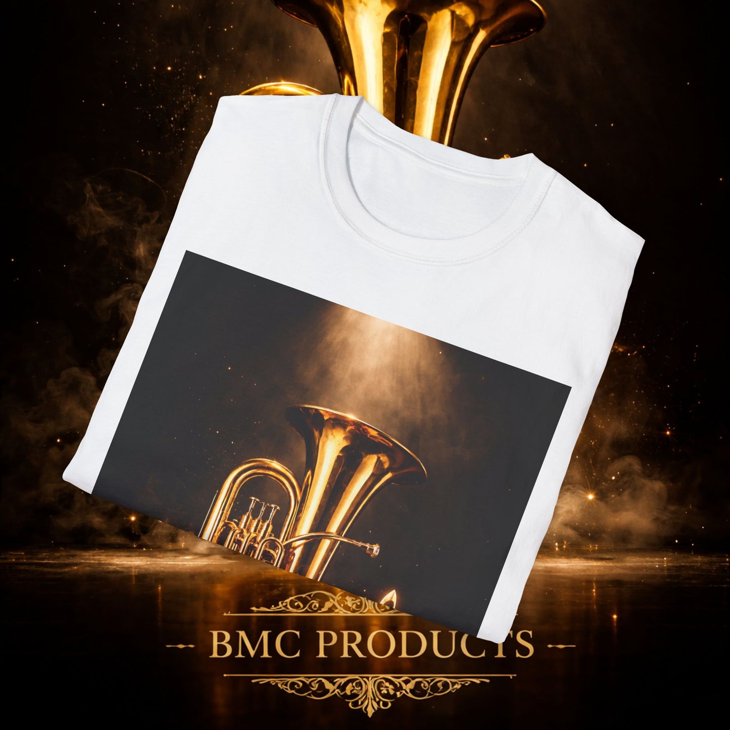 "Camiseta Tuba 🎺🔥 Cuando el alma suena, todo arde.”