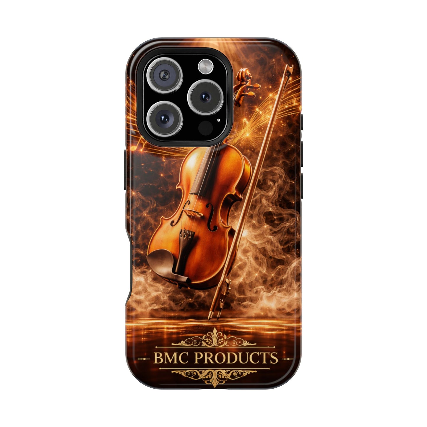 "Funda Magnética Reforzada Magnética Reforzada violin 🎻🔥 “Toca con el alma. Quema con cada nota.” 🔥🎻