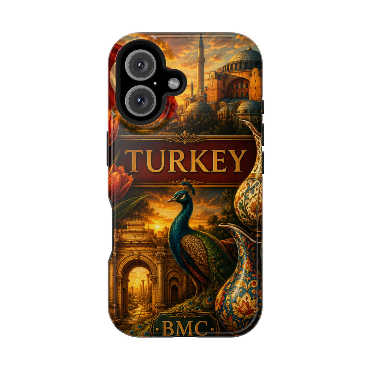"Reinforced Magnetic Case Turkey✨ – Where East meets West"