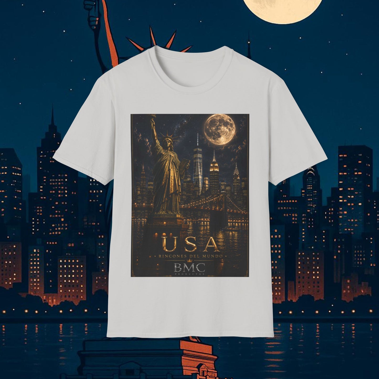 "Camiseta Estados Unidos: Sueños, Libertad y Grandes Horizontes 🗽🏜️🌆"