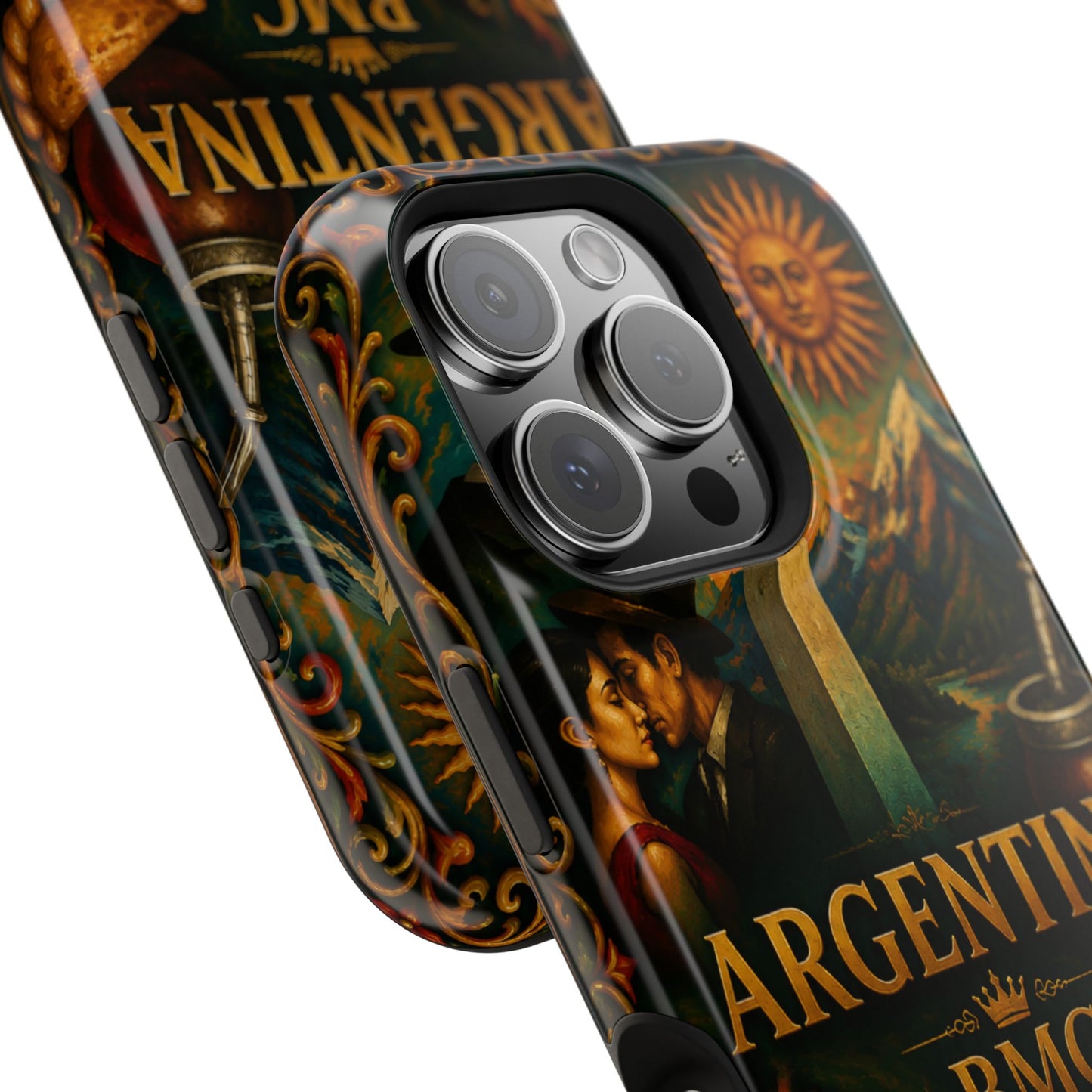 "Funda Magnética Reforzada Argentina: Pasión, Tradición y Tierra de Sueños🔥🏞️"