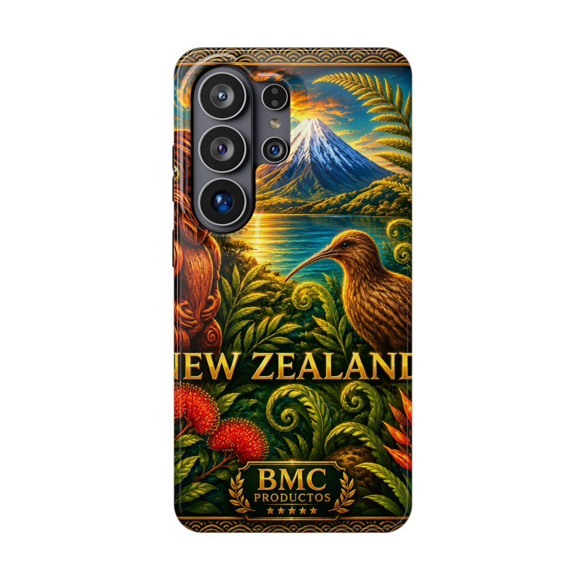 "New Zealand Reinforced Magnetic Case🏞️ – A paradise of nature and adventure"