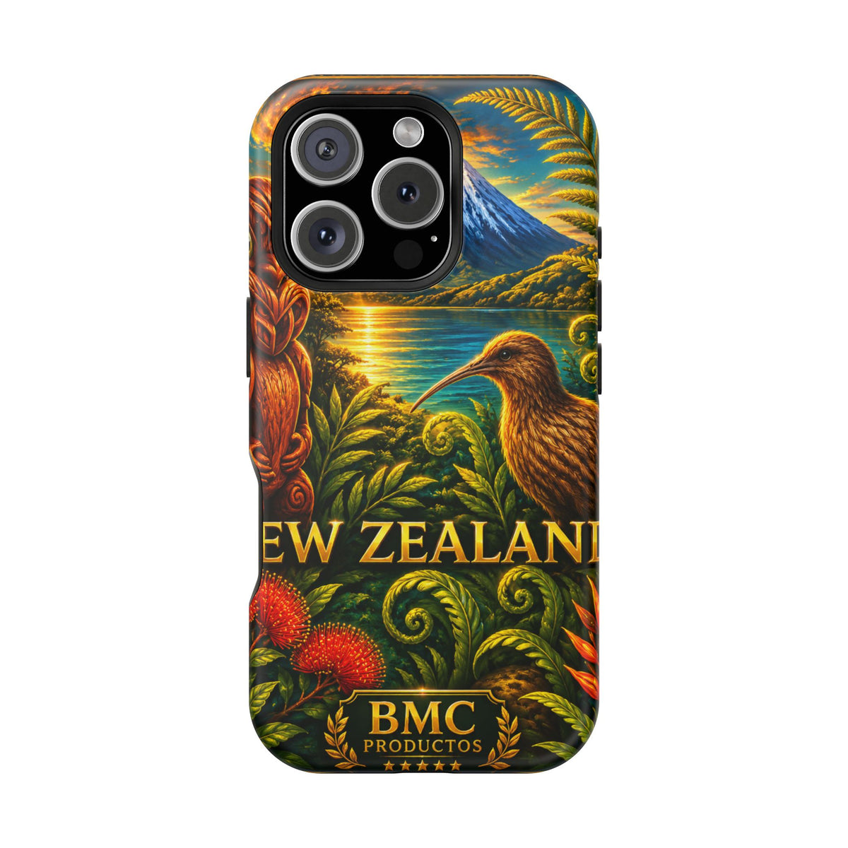 "New Zealand Reinforced Magnetic Case🏞️ – A paradise of nature and adventure"