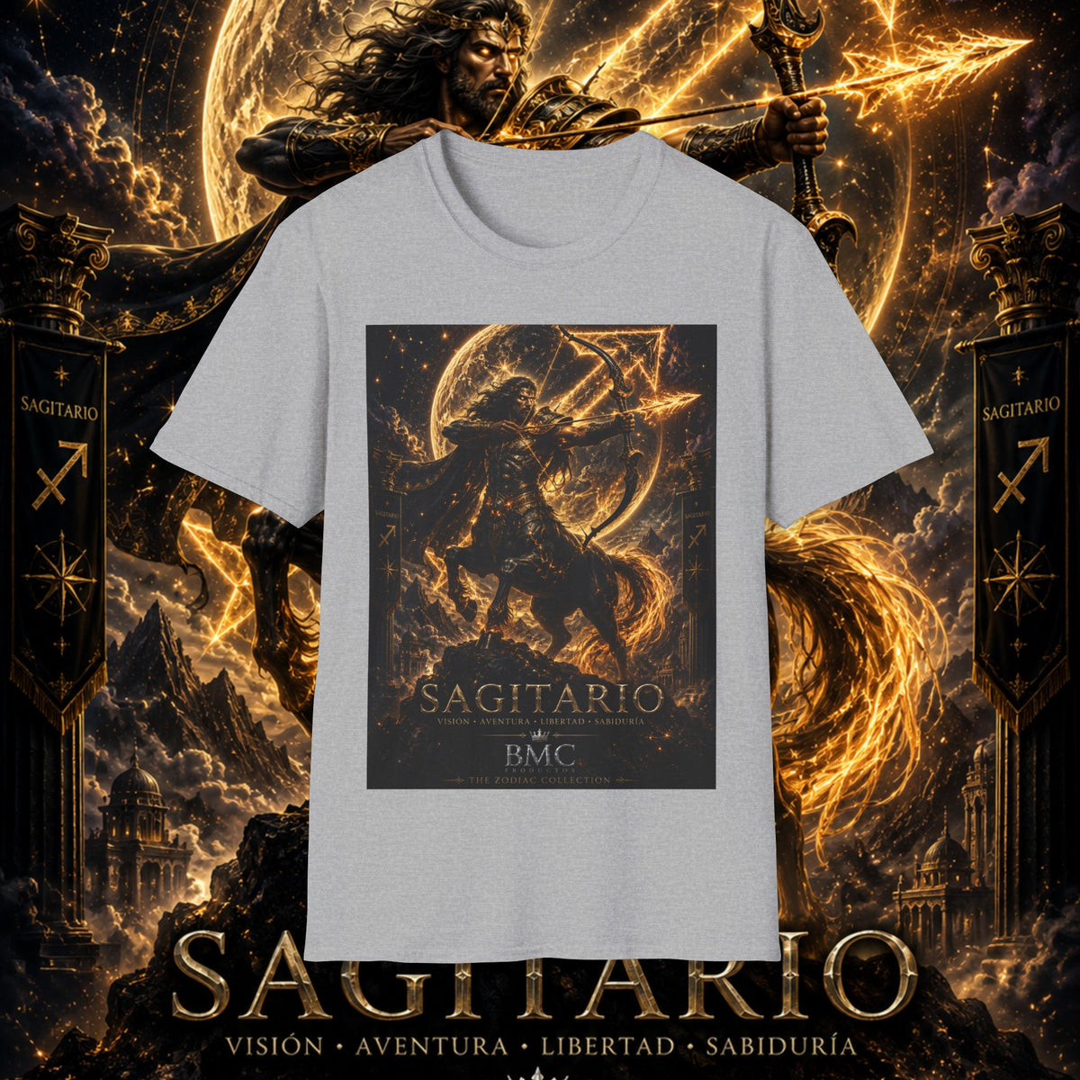 "Camiseta Sagitario – El Cazador del Horizonte"