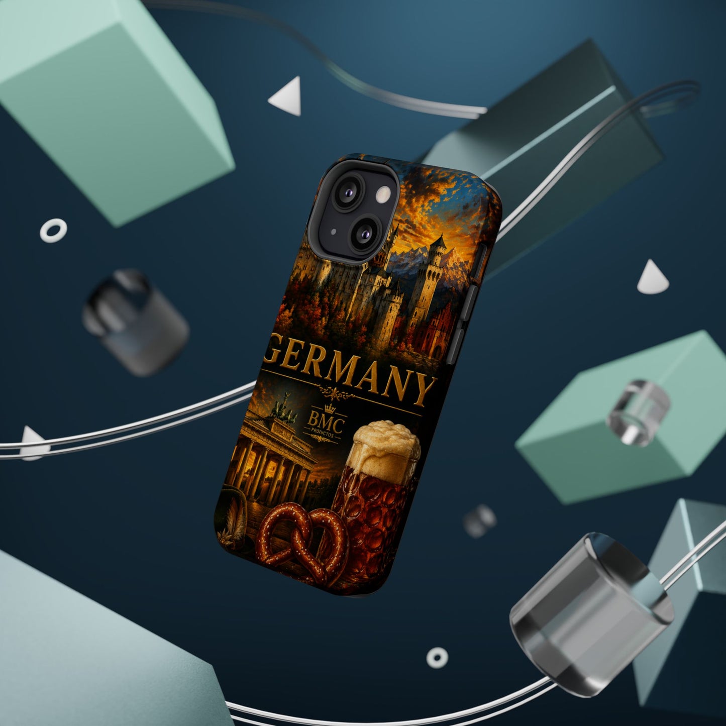 "Funda Magnética Reforzada Alemania: Fortaleza, Historia y Tradición 🎖️🏰🍺"