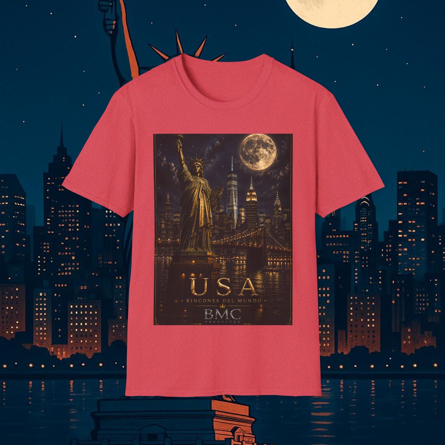 "Camiseta Estados Unidos: Sueños, Libertad y Grandes Horizontes 🗽🏜️🌆"