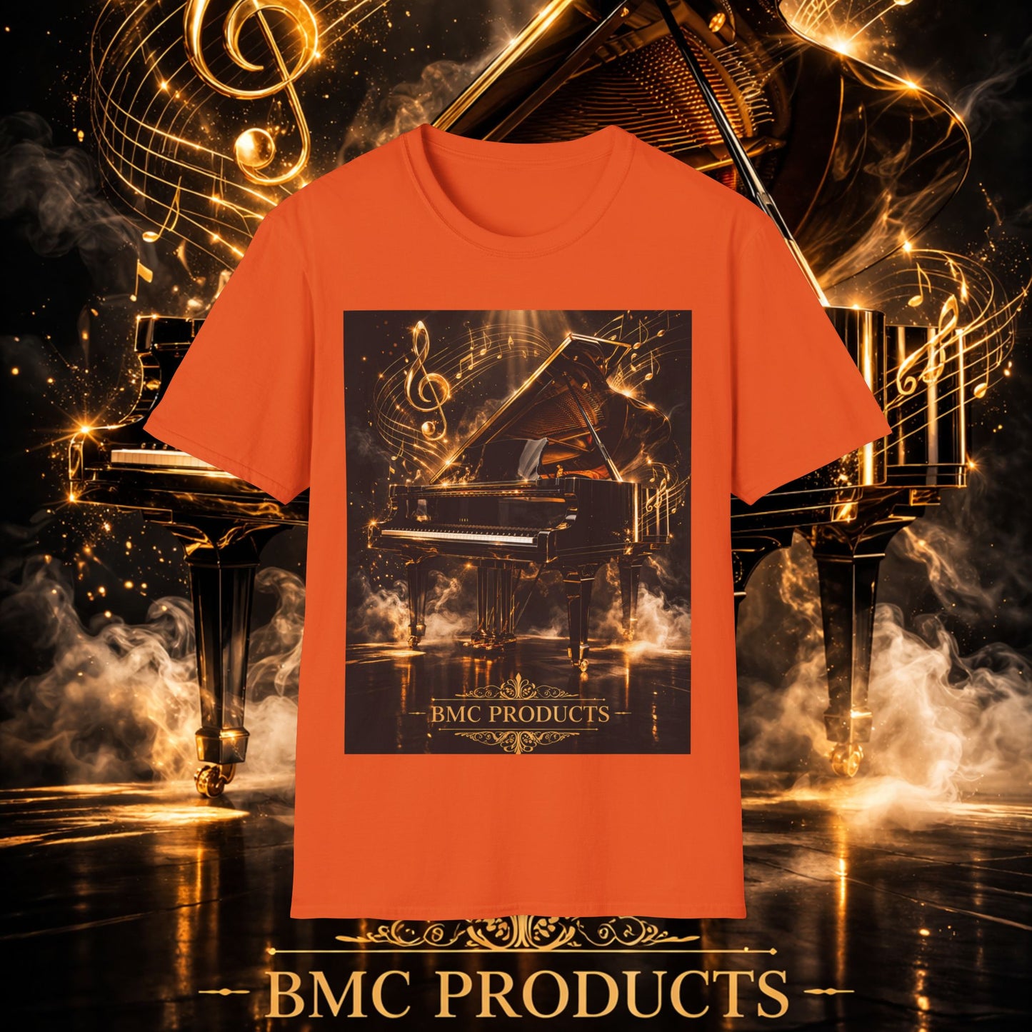 "Camiseta piano 🎹🔥Cuando las manos arden… el alma canta.” 🔥🎹