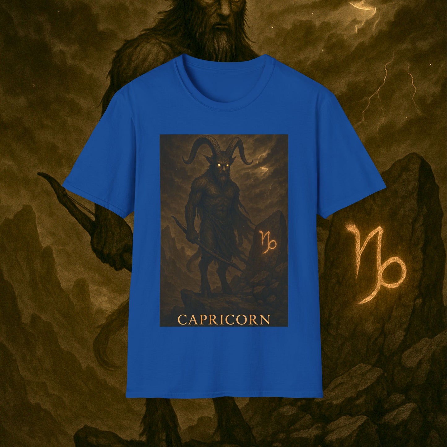 "Camiseta ♑ Capricornio – El Guardián de las Cumbres"