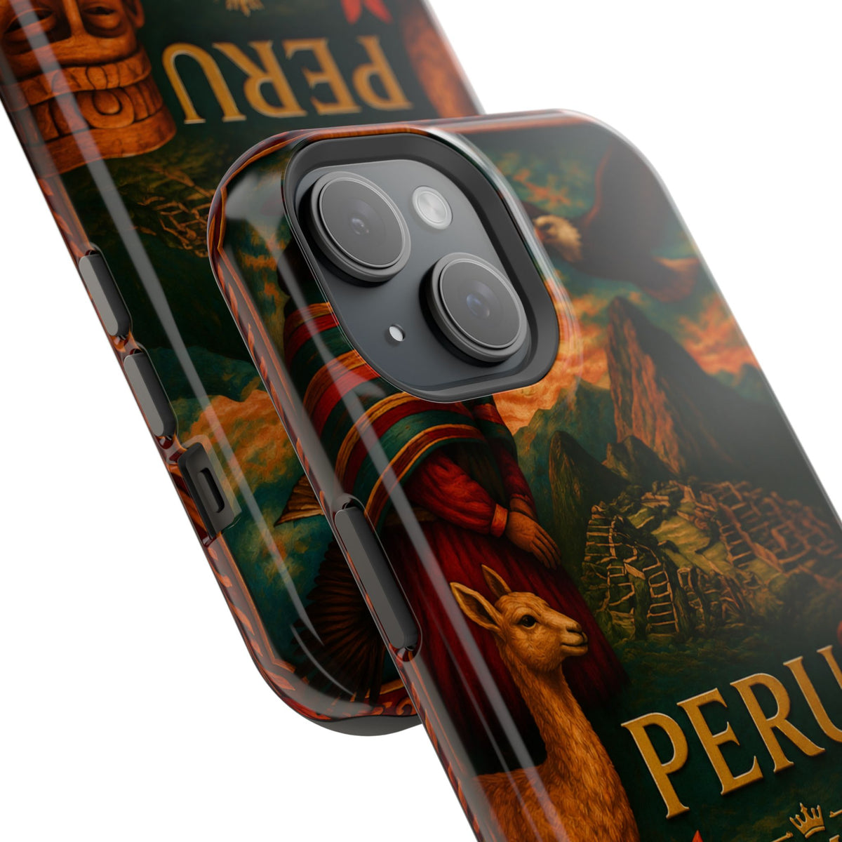 "Peru: Mysticism, History, and Eternal Wonders Reinforced Magnetic Case 🏔️🦙🛕"