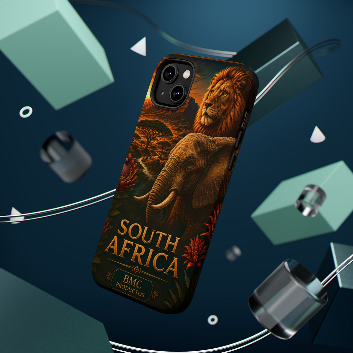 "Reinforced Magnetic Case South Africa 🌍 – A world of adventure and diversity"