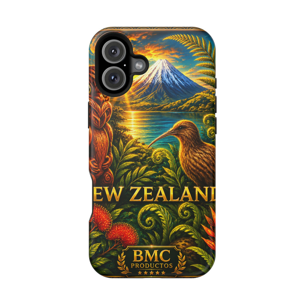 "New Zealand Reinforced Magnetic Case🏞️ – A paradise of nature and adventure"