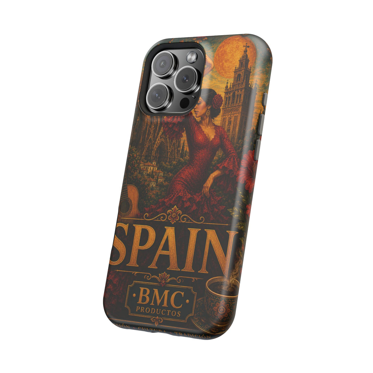 "Reinforced Magnetic Case Spain: Passion, Art, and Flavors That Make You Fall in Love 🎨💃🍷" 