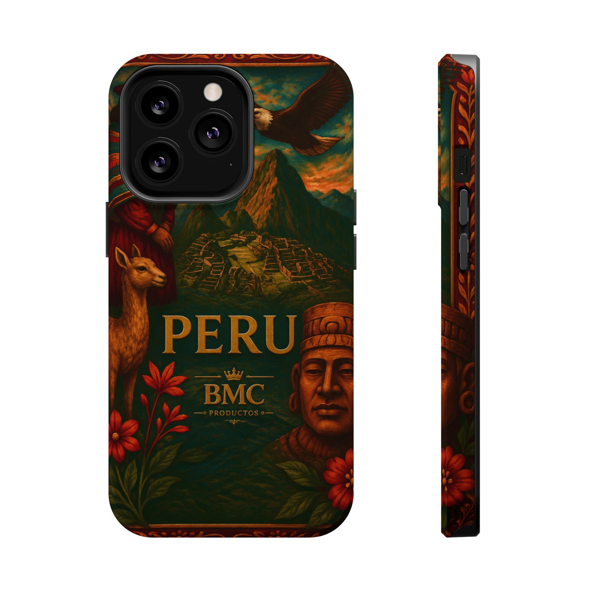 "Peru: Mysticism, History, and Eternal Wonders Reinforced Magnetic Case 🏔️🦙🛕"