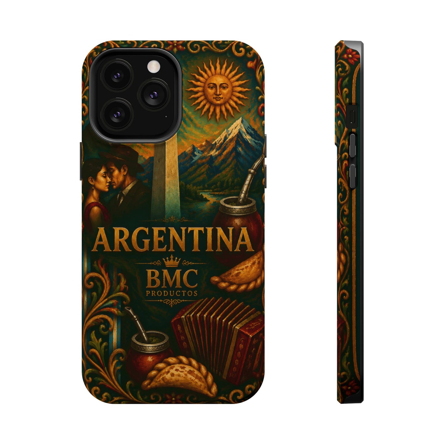 "Funda Magnética Reforzada Argentina: Pasión, Tradición y Tierra de Sueños🔥🏞️"