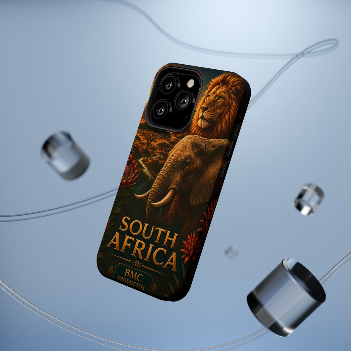 "Reinforced Magnetic Case South Africa 🌍 – A world of adventure and diversity"