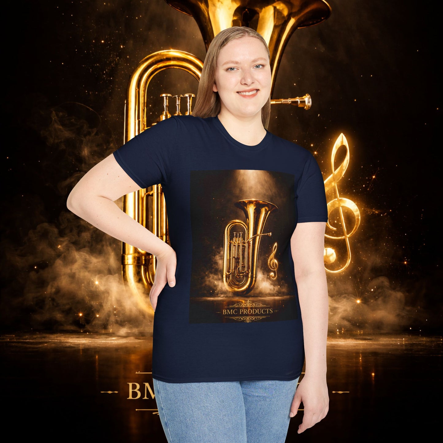 "Camiseta Tuba 🎺🔥 Cuando el alma suena, todo arde.”