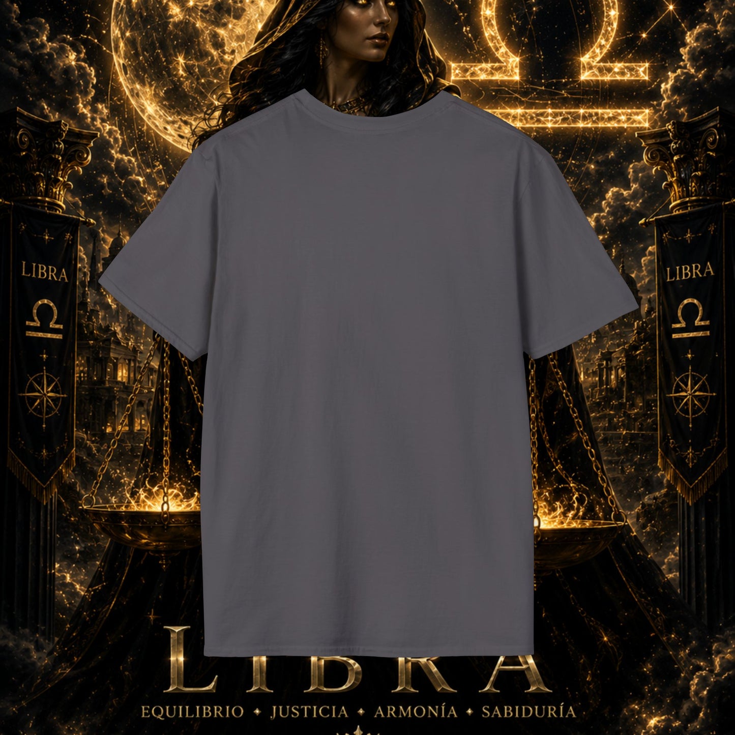 "Camiseta LIBRA – La Guardiana del Equilibrio"