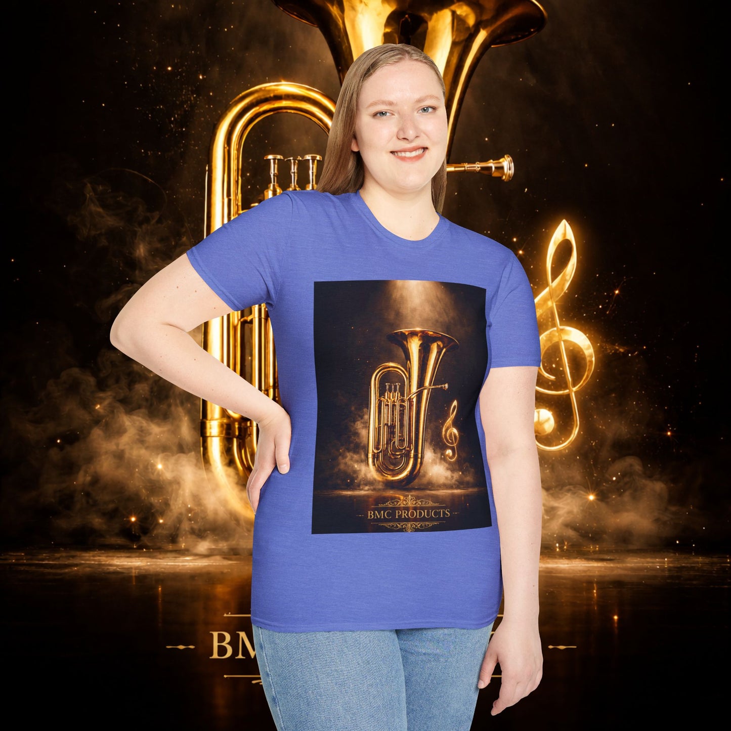 "Camiseta Tuba 🎺🔥 Cuando el alma suena, todo arde.”