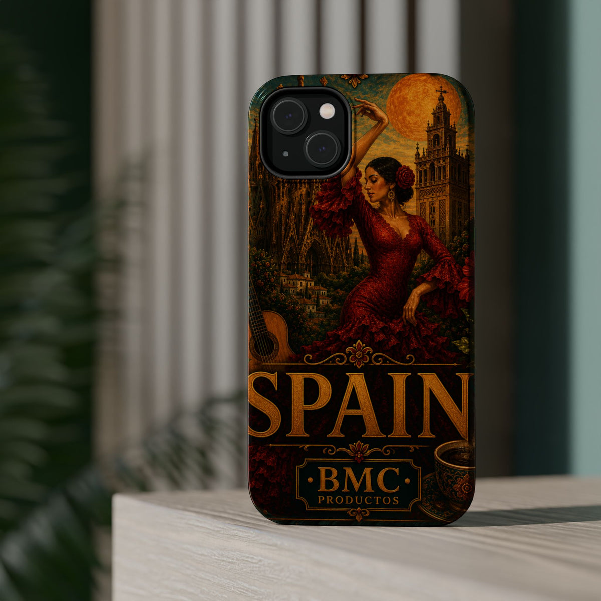 "Reinforced Magnetic Case Spain: Passion, Art, and Flavors That Make You Fall in Love 🎨💃🍷" 